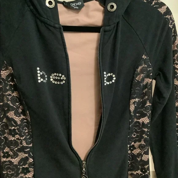 Bebe lace insert hoodie and leggings set - Picture 16 of 16